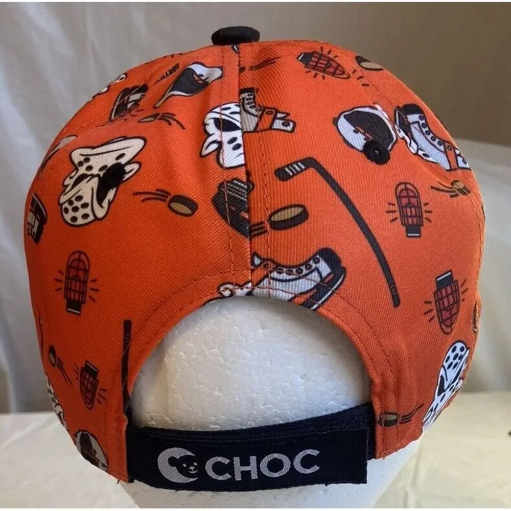 Unisex Anaheim Ducks NHL Giveaway Bright Hat With Fun Desigs-New Without‎ Tags
